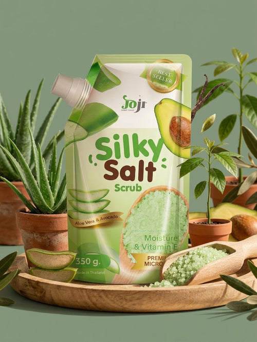 Gommage Sel Silky Salt – Aloe Vera & Avocat