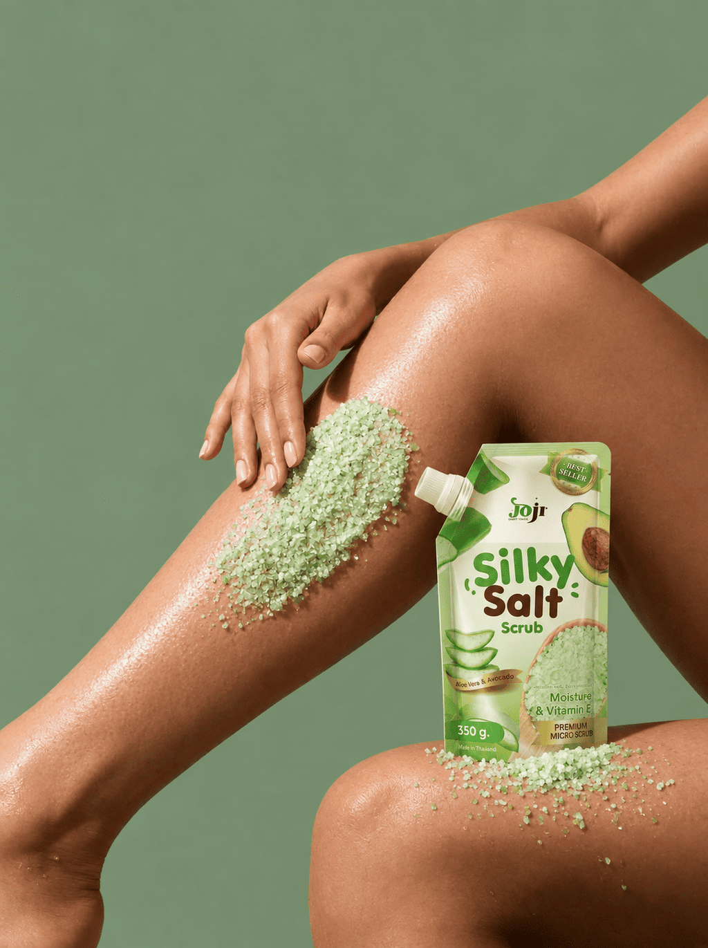 Gommage Sel Silky Salt – Aloe Vera & Avocat