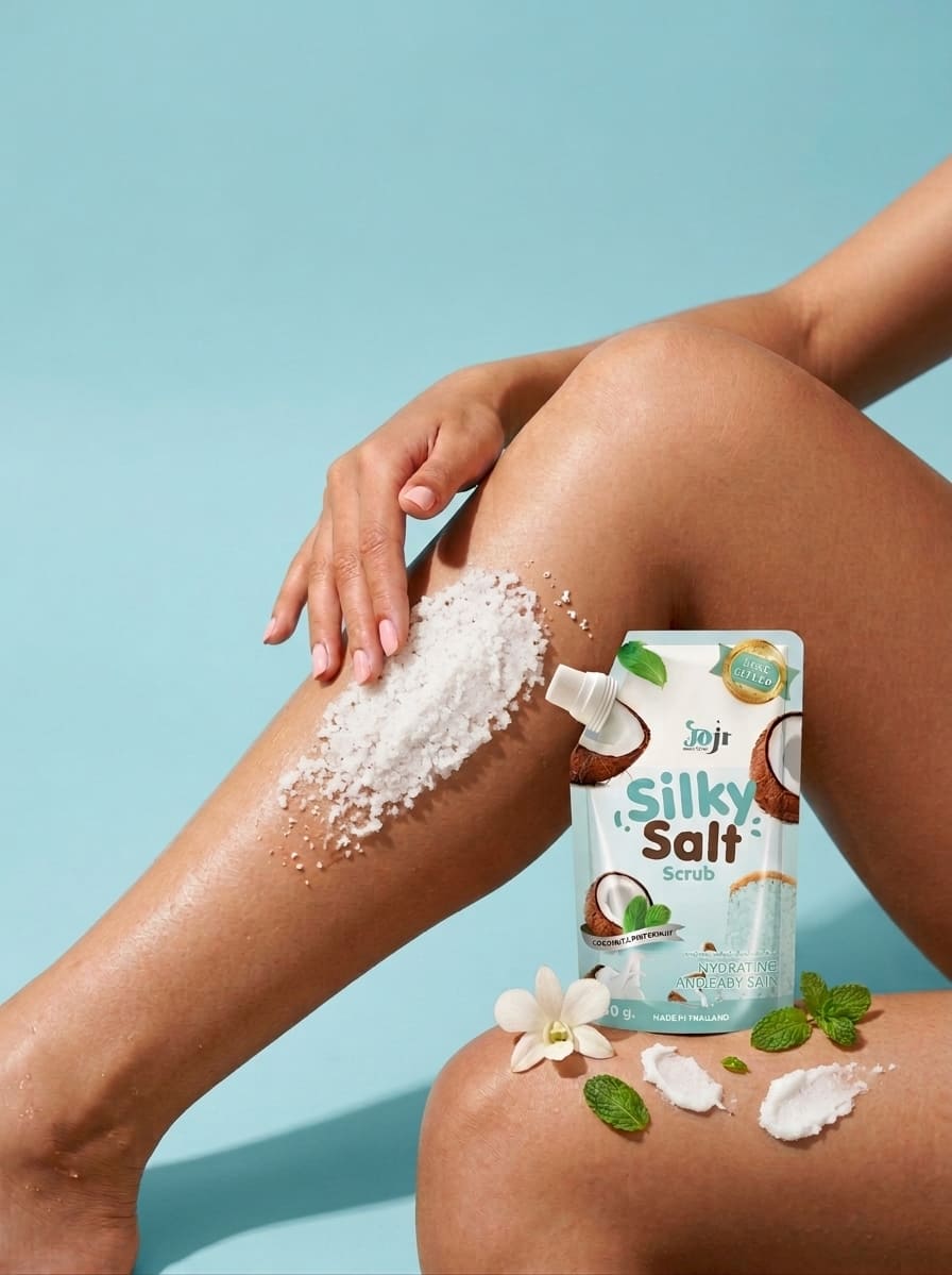 Gommage Sel Silky Salt – Coco & Menthe Poivrée