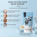 How to use your Gommage Sel Milk 2 Glow Collagene body scrub